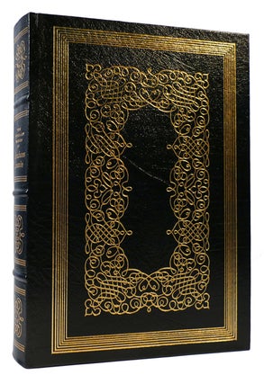 Item #174368 THE LITERARY WORKS OF ABRAHAM LINCOLN Easton Press. Carl Van Doren