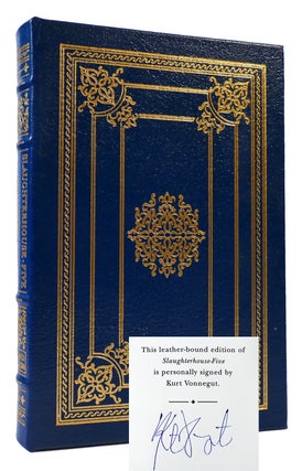 Item #174528 SLAUGHTERHOUSE-FIVE SIGNED Easton Press. Kurt Vonnegut Jr