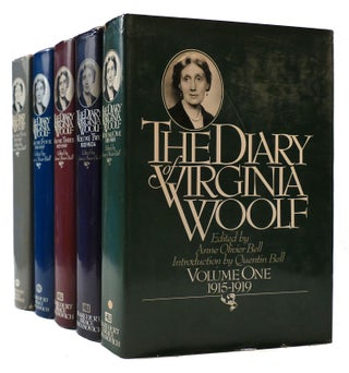 THE DIARY OF VIRGINIA WOOLF 5 VOLUME SET. Anne Olivier Bell Virginia Woolf.