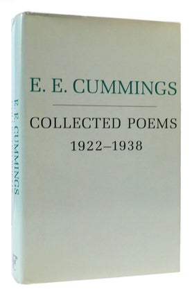 Item #174593 COLLECTED POEMS 1922-1938. E. E. Cummings