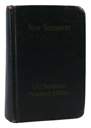 Item #174790 OLD TESTAMENT PROPHECIES OF THE MESSIAH FULFILLED IN THE NEW TESTAMENT. Noted