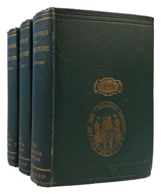 Item #174838 THE WORKS OF SHAKESPEARE IN 3 VOLUMES The Victoria Edition. William Shakespeare