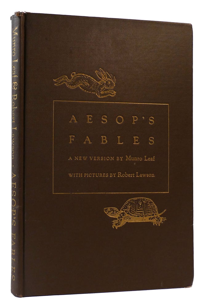 Item #174930 AESOP'S FABLES Heritage Press. Munro Leaf.