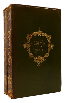 Item #175004 EMMA 2 VOLUME SET The Novels of Jane Austen. Jane Austen