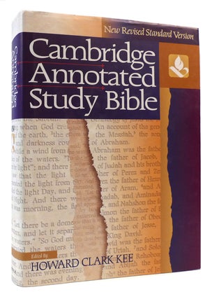 Item #175012 CAMBRIDGE ANNOTATED STUDY BIBLE. Howard Clark Kee