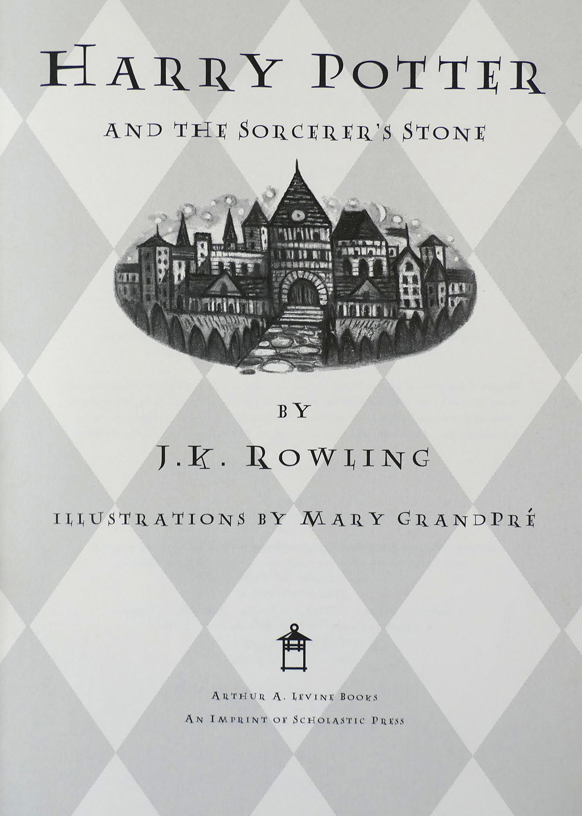 HARRY POTTER AND THE SORCERER'S STONE | J. K. Rowling | First American ...