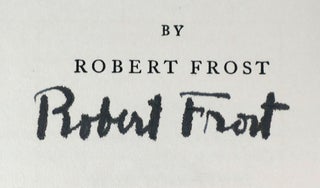 SELECTED POEMS SIGNED