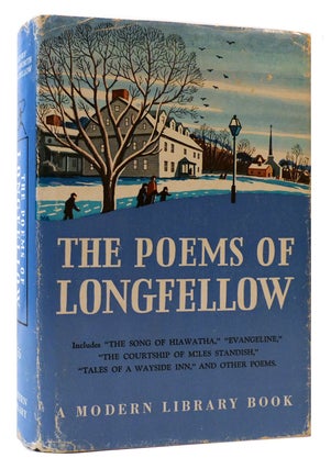 Item #175230 THE POEMS OF HENRY WADSWORTH LONGFELLOW. Henry Wadsworth Longfellow