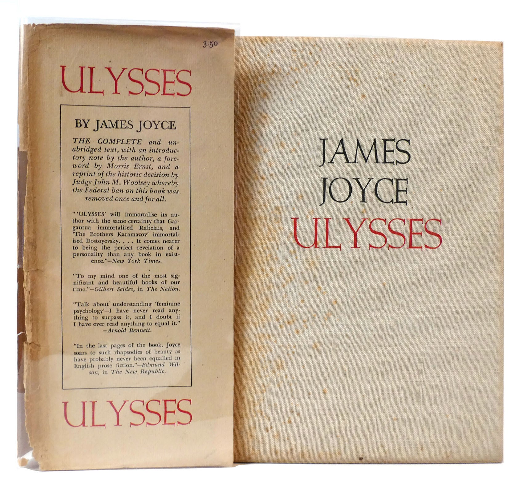 ULYSSES | James Joyce | First American Edition; First Printing