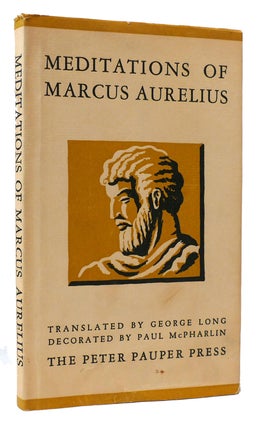 Item #175301 MEDITATIONS OF MARCUS AURELIUS. Marcus Aurelius