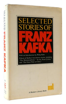 Item #175360 SELECTED STORIES OF FRANZ KAFKA. Franz Kafka