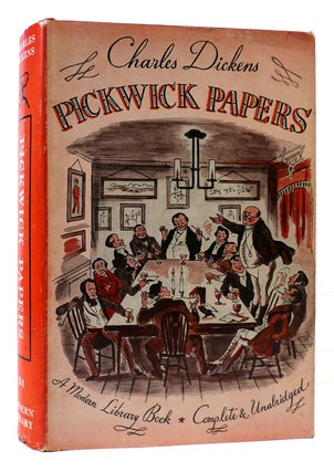 Item #175371 THE POSTHUMOUS PAPERS OF THE PICKWICK CLUB. Charles Dickens