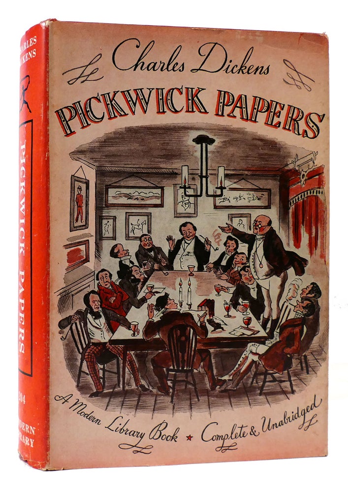 Item #175371 THE POSTHUMOUS PAPERS OF THE PICKWICK CLUB. Charles Dickens.