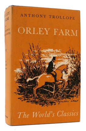 Item #175373 ORLEY FARM The World's Classics. Anthony Trollope