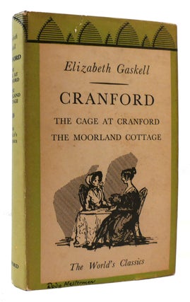 Item #175387 CRANFORD The World's Classics. Elizabeth Gaskell