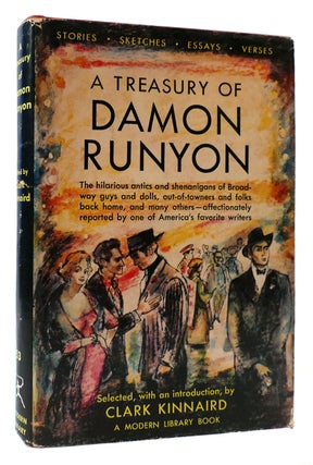 Item #175401 A TREASURY OF DAMON RUNYON. Clark Kinnaird