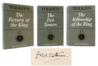 THE LORD OF THE RINGS - THE FELLOWSHIP OF THE RING, THE TWO TOWERS, THE RETURN OF THE KING SIGNED