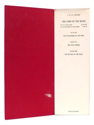 THE LORD OF THE RINGS - THE FELLOWSHIP OF THE RING, THE TWO TOWERS, THE RETURN OF THE KING SIGNED