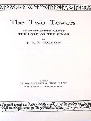 THE LORD OF THE RINGS - THE FELLOWSHIP OF THE RING, THE TWO TOWERS, THE RETURN OF THE KING SIGNED