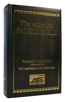 Item #175453 THE AMERICAN FAMILY BIBLE. Bible