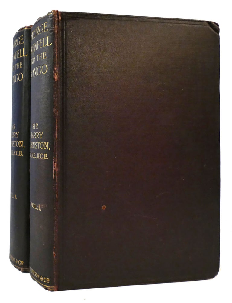 Item #175486 GEORGE GRENFELL AND THE CONGO 2 VOLUME SET. Sir Harry Johnston.