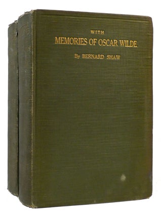 OSCAR WILDE His Life and Confessions Along with Memories of Oscar Wilde Volumes I & II. Frank Harris Bernard Shaw.