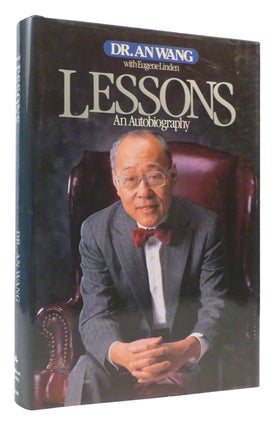 Item #175580 LESSONS. Dr. An Wang
