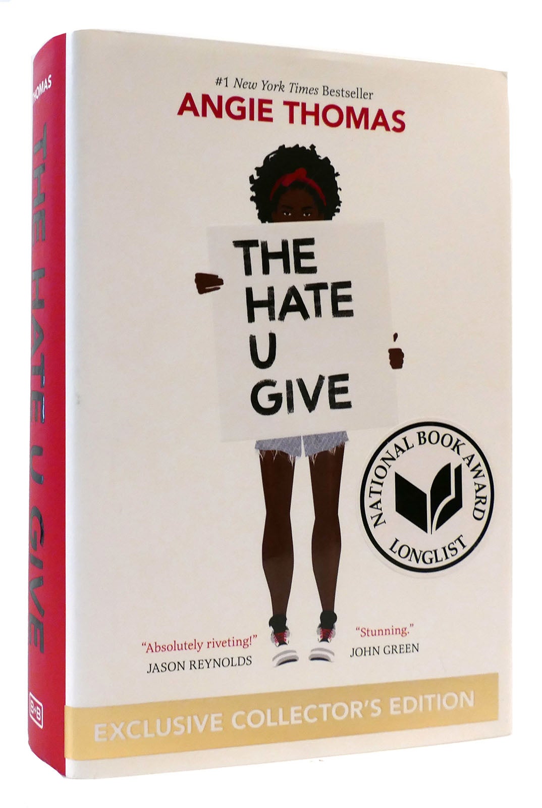 The Hate U Give Angie Thomas Collectors Edition First Printing