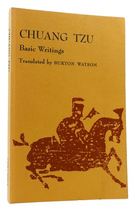 Item #175619 BASIC WRITINGS. Burton Watson Chuang Tzu