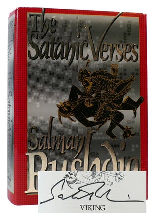 THE SATANIC VERSES SIGNED. Salman Rushdie.