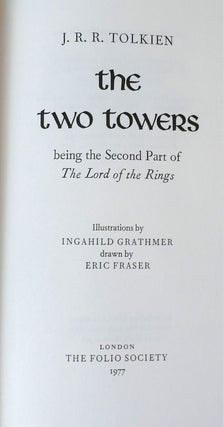 THE HOBBIT AND THE LORD OF THE RINGS; Folio Society
