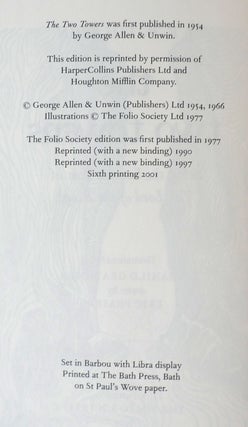 THE HOBBIT AND THE LORD OF THE RINGS; Folio Society