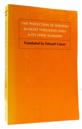 Item #175795 THE PERFECTION OF WISDOM. Edward Conze