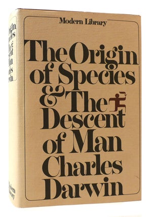 Item #175987 ORIGIN OF SPECIES AND THE DESCENT OF MAN. Charles Darwin