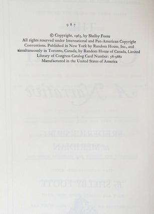 THE CIVIL WAR : A NARRATIVE IN 3 VOLUMES SIGNED; Fort Sumter to Perryville; Fredericksburg to Meridian; Red River to Appomattox
