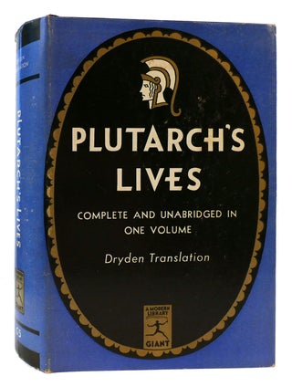 Item #176182 PLUTARCH'S LIVES / THE LIVES OF THE NOBLE GRECIANS AND ROMANS. Arthur Hugh Clough