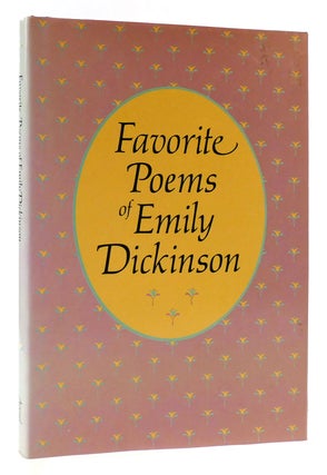 Item #176375 FAVORITE POEMS OF EMILY DICKINSON. Emily Dickinson