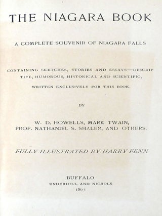 THE NIAGARA BOOK
