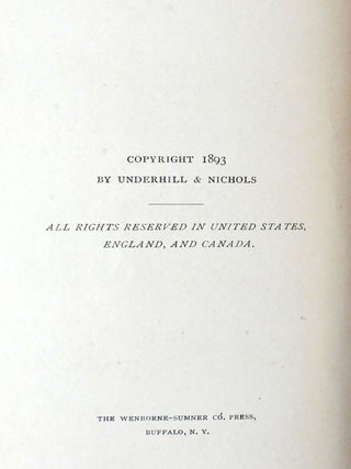 THE NIAGARA BOOK