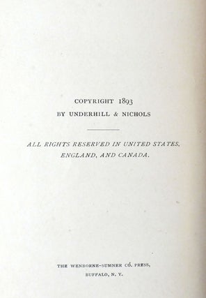 THE NIAGARA BOOK