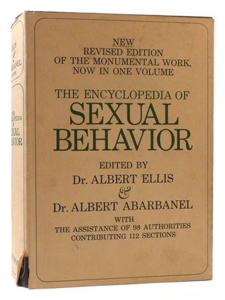 Item #176765 THE ENCYCLOPEDIA OF SEXUAL BEHAVIOR New Revised Edition of the Monumental Work Now...
