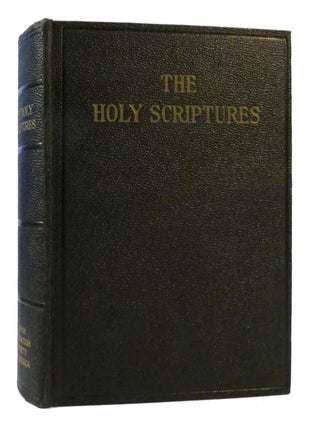 Item #176961 THE HOLY SCRIPTURES ACCORDING TO THE MASORETIC TEXT. Jewish Publication Society