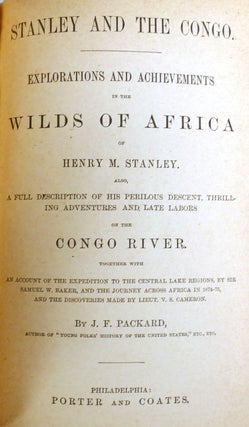 STANLEY AND THE CONGO