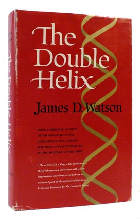 Item #177687 THE DOUBLE HELIX. James D. Watson