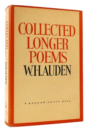 Item #177894 COLLECTED LONGER POEMS Collected Longer Poems. W. H. Auden
