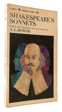 Item #178011 SHAKESPEARE'S SONNETS. A. L. Rowse