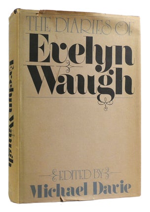 Item #178377 THE DIARIES OF EVELYN WAUGH. Michael Davie Evelyn Waugh