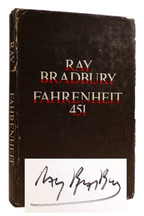 Item #178486 FAHRENHEIT 451 SIGNED. Ray Bradbury