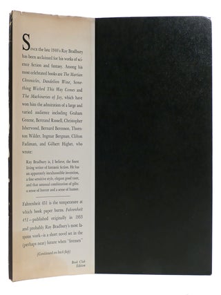 FAHRENHEIT 451 SIGNED