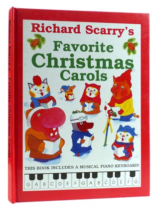 Item #178799 RICHARD SCARRY'S FAVORITE CHRISTMAS CAROLS. Richard Scarry